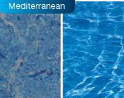 MarbleTech Fibreglass pool colour mediterranean MarbleTech Fibreglass pool colour mediterranean