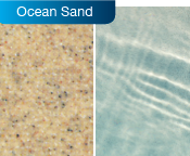 MarbleTech Fibreglass pool colour ocean sand MarbleTech Fibreglass pool colour ocean sand